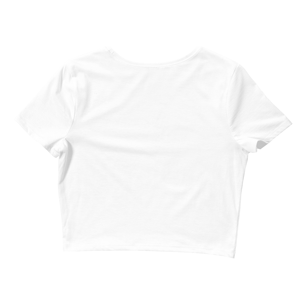 OUT OF LOVE CROP TOP // WHITE